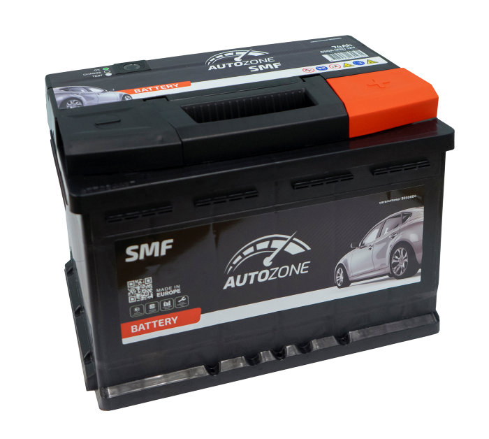 Autobatteri 12 V 74 Ah (+h)